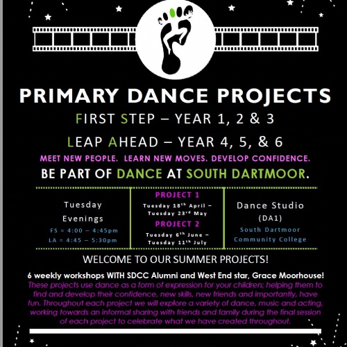 South Dartmoor Community College - Primary Dance Projects